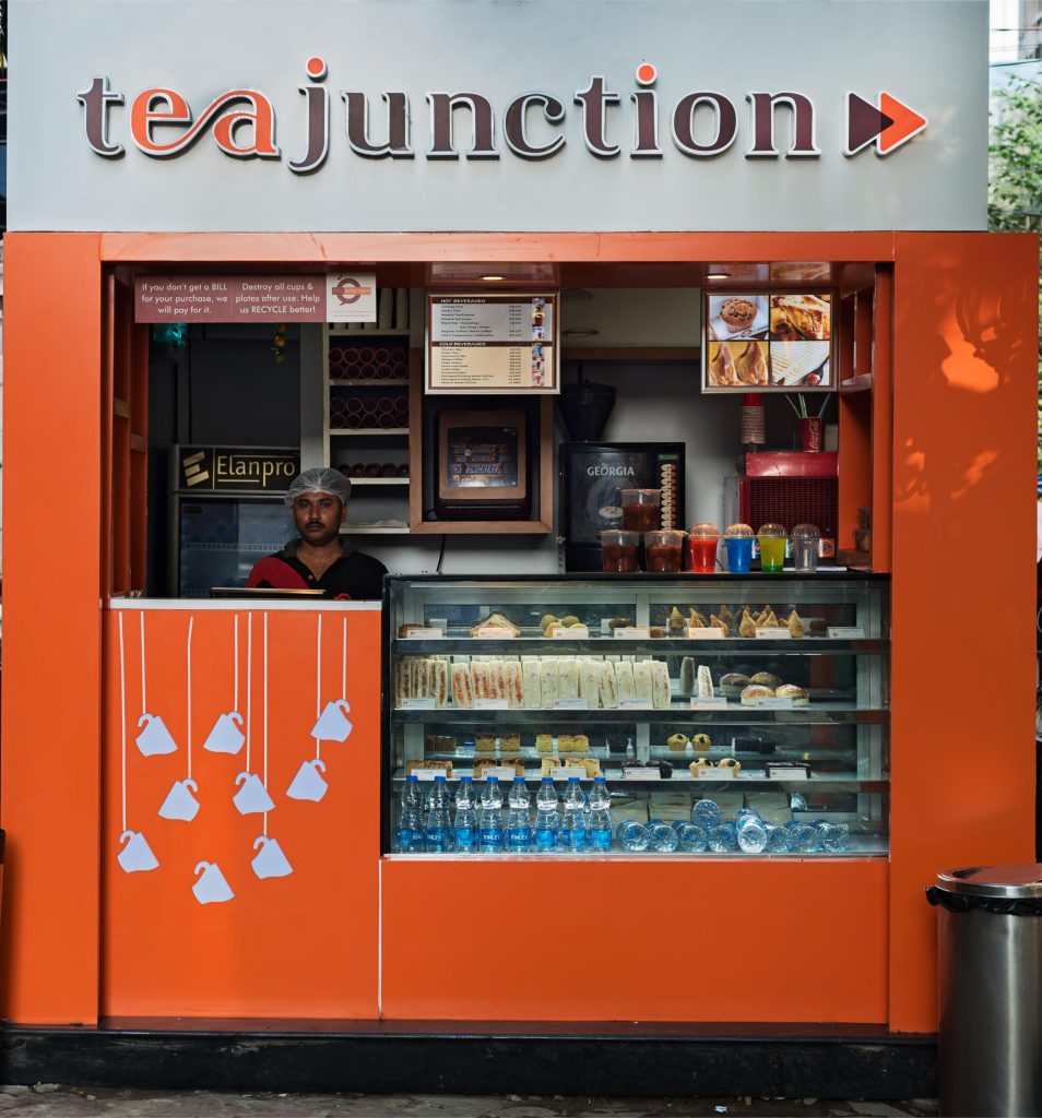 Tea junction.