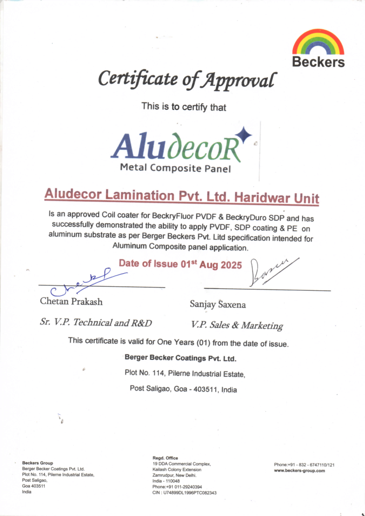 U1 BBCPL Approved Applicator